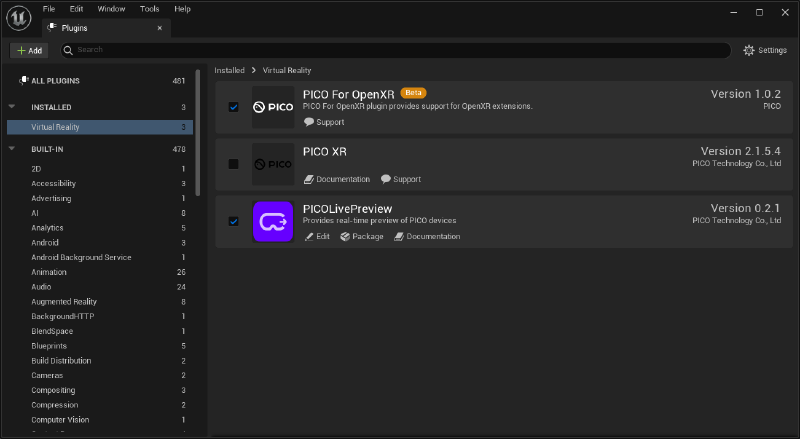 PICO OpenXR